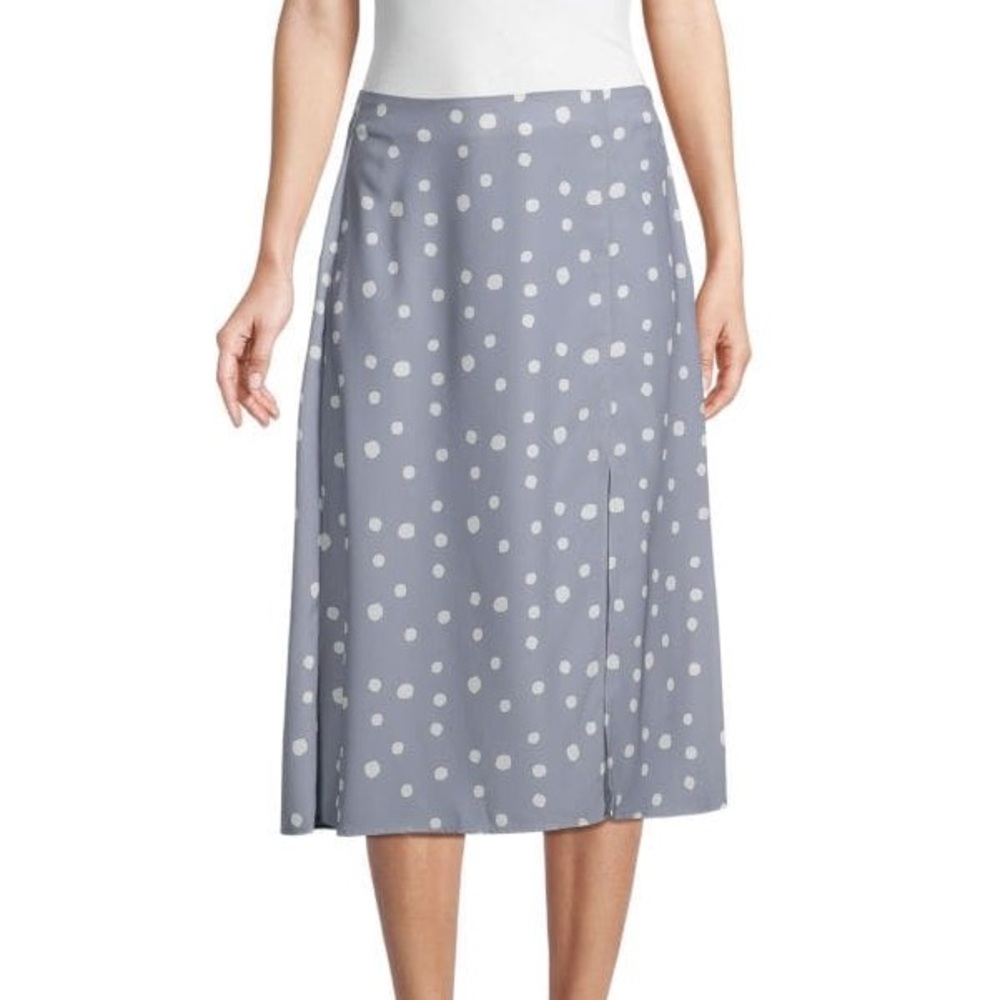 NWT Willow & Clay- Dede Dotted A-Line Skirt